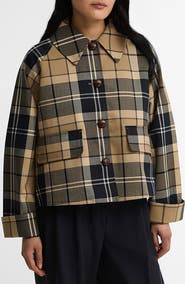 Barbour Delilah Checked Showerproof Jacket