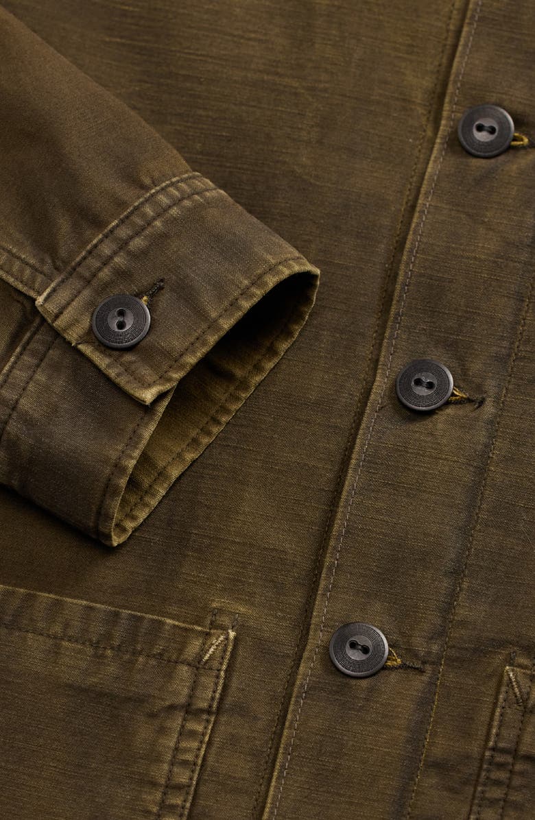 Double RL Reverse Sateen Overshirt, Alternate, color,