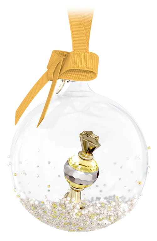 Swarovski Holiday Cheers Dulcis Ornament In Yellow