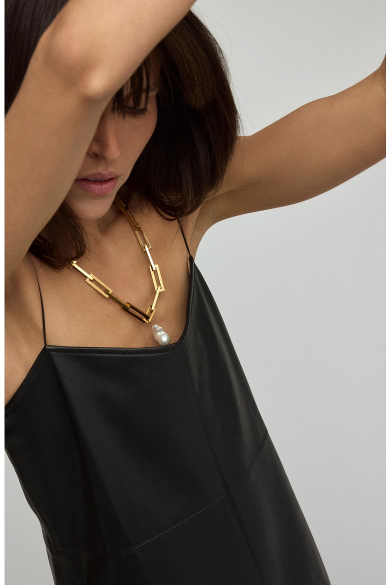 Freshwater Pearl Necklace, Alternate, color, WHITE