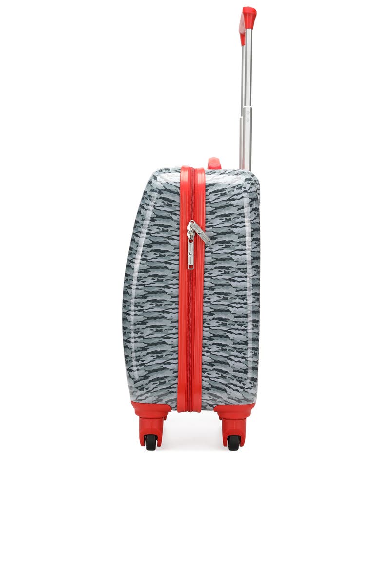 Adventure Airline Approved Carry On Suitcase, Alternate, color, Shark Attack