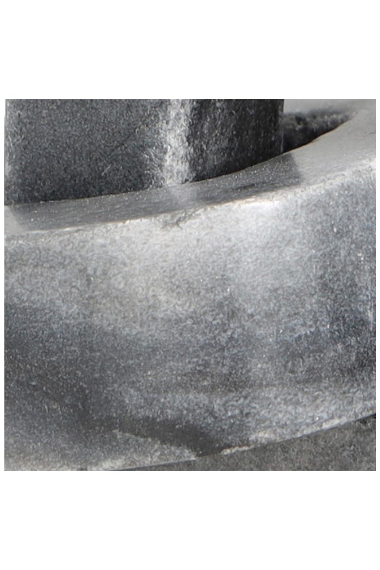 Marble Chain Sculpture, Alternate, color, GREY