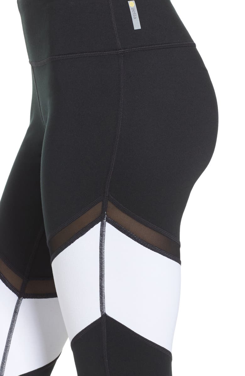 Zella Epic Clean Block Ankle Leggings, Alternate, color, 