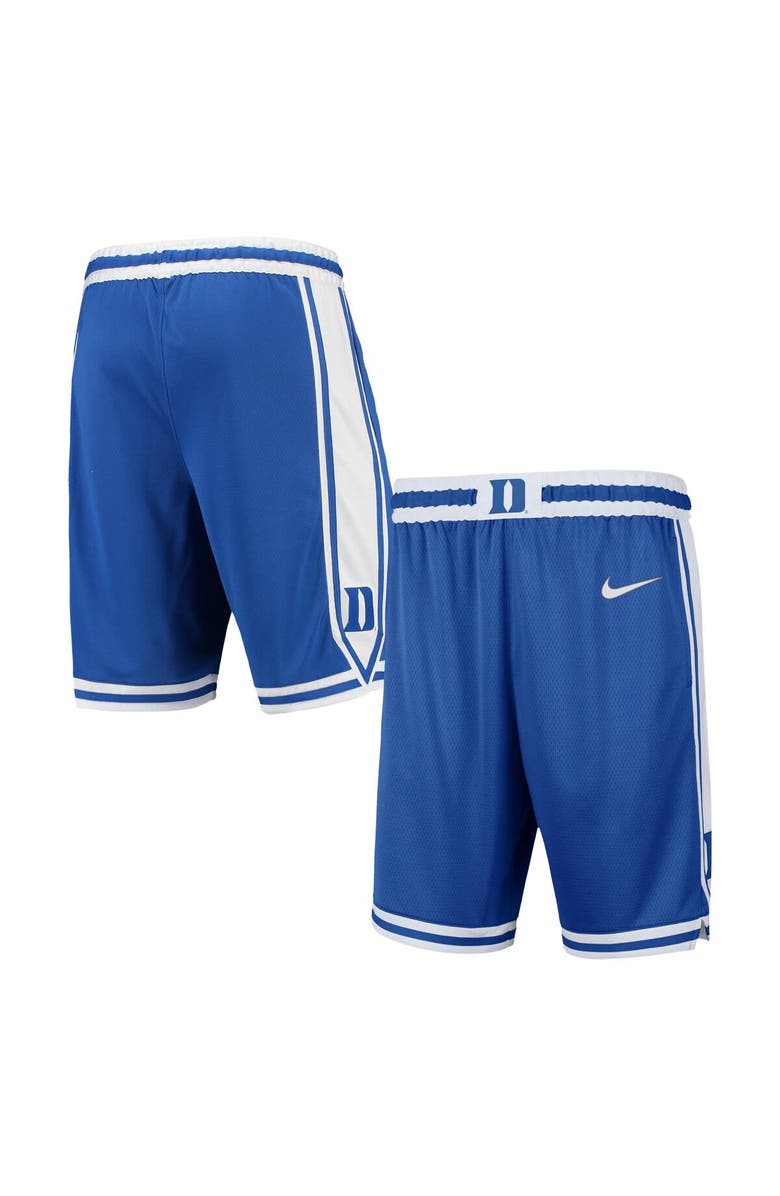 Nike Men's Nike Royal Duke Blue Devils Limited Basketball Shorts, Main, color, 