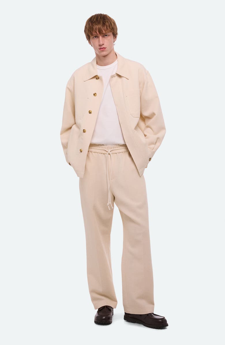 Helmut Lang Sailor Cotton Button-Up Overshirt, Alternate, color, 