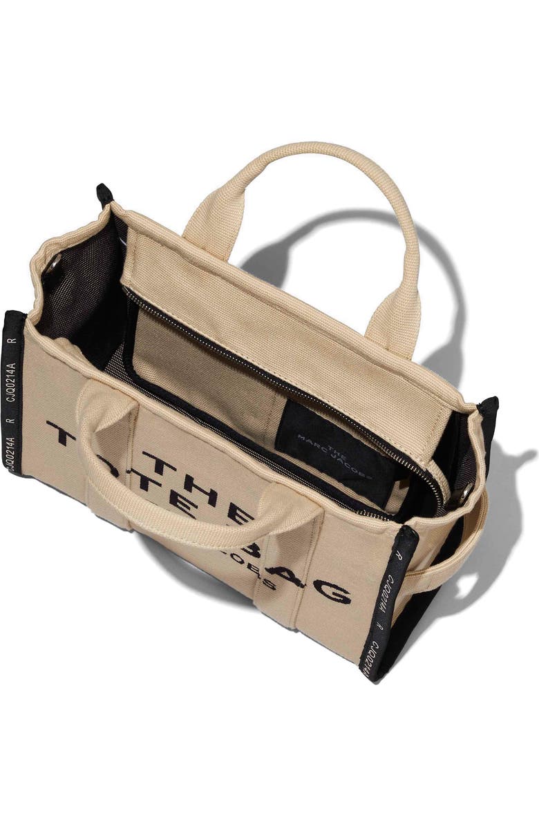 Marc Jacobs The Jacquard Small Tote Bag, Alternate, color, Warm Sand