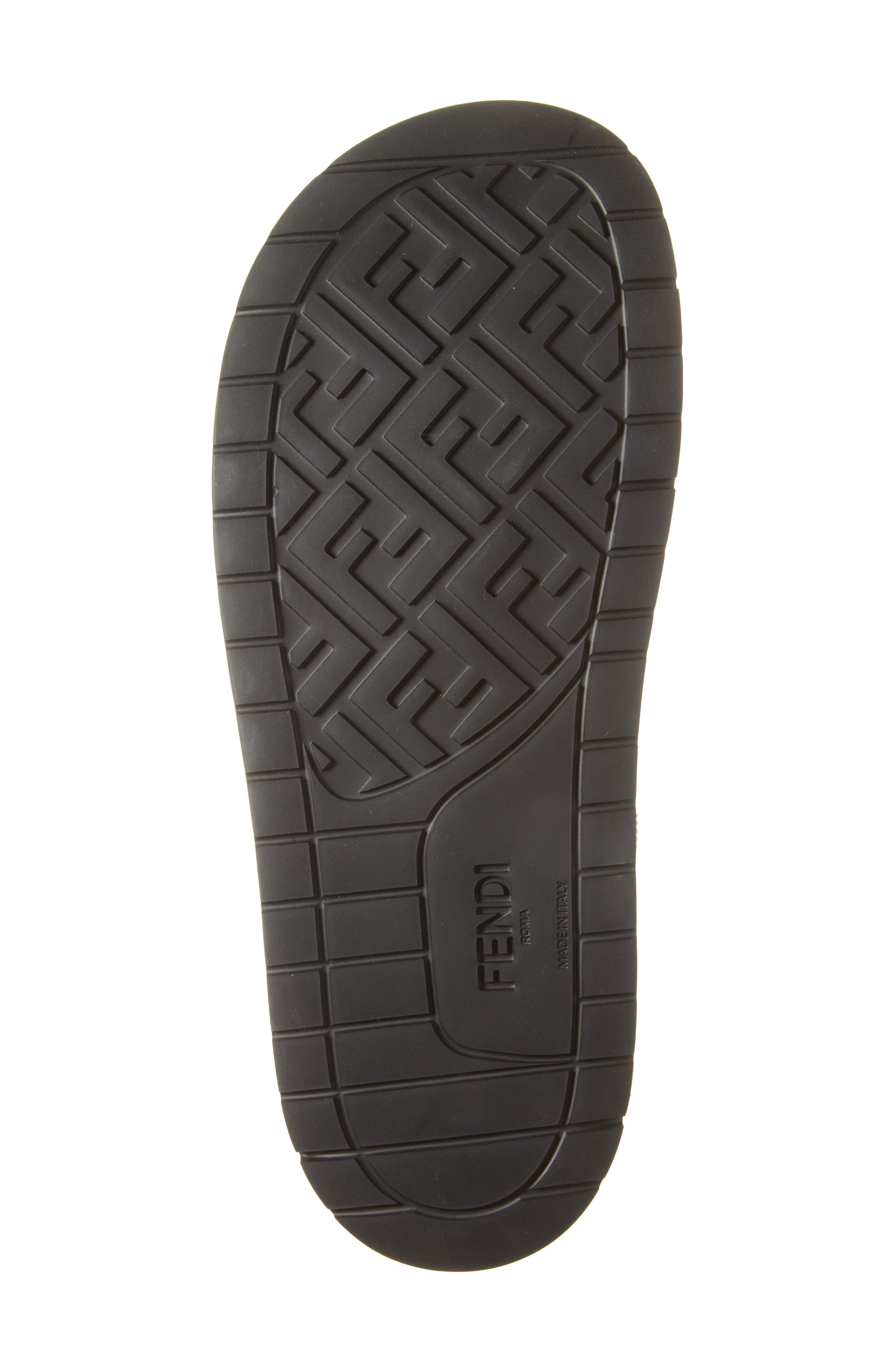 Fendi Feel FF Logo Clog, Alternate, color, 