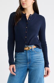 Caslon® Wool & Cashmere Blend Cardigan