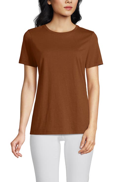 Relaxed Supima Cotton Crew Neck T-Shirt
