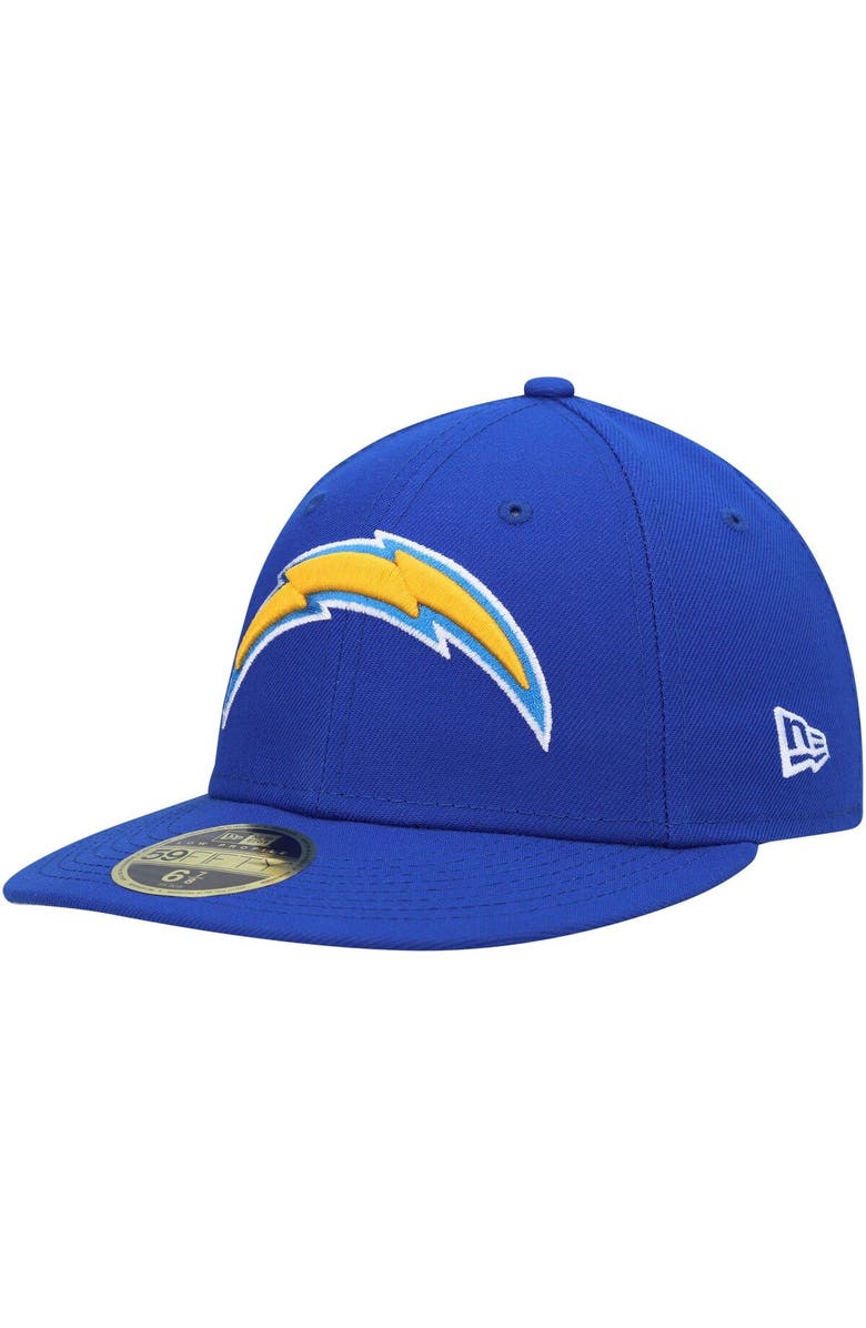 New Era Men's New Era Royal Los Angeles Chargers Logo Omaha Low Profile 59FIFTY Fitted Hat, Main, color, Royal