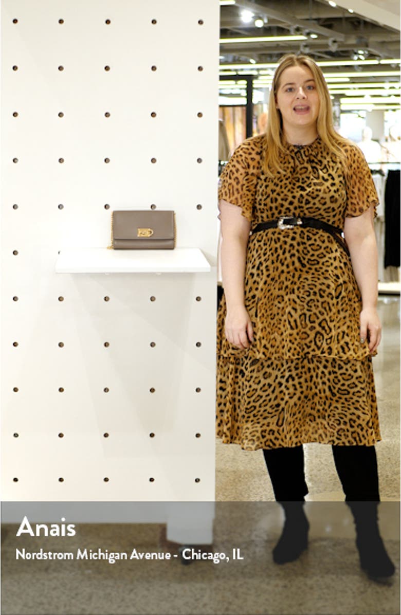 Salvatore Ferragamo The Studio Leather Wallet on a Chain, sales video thumbnail