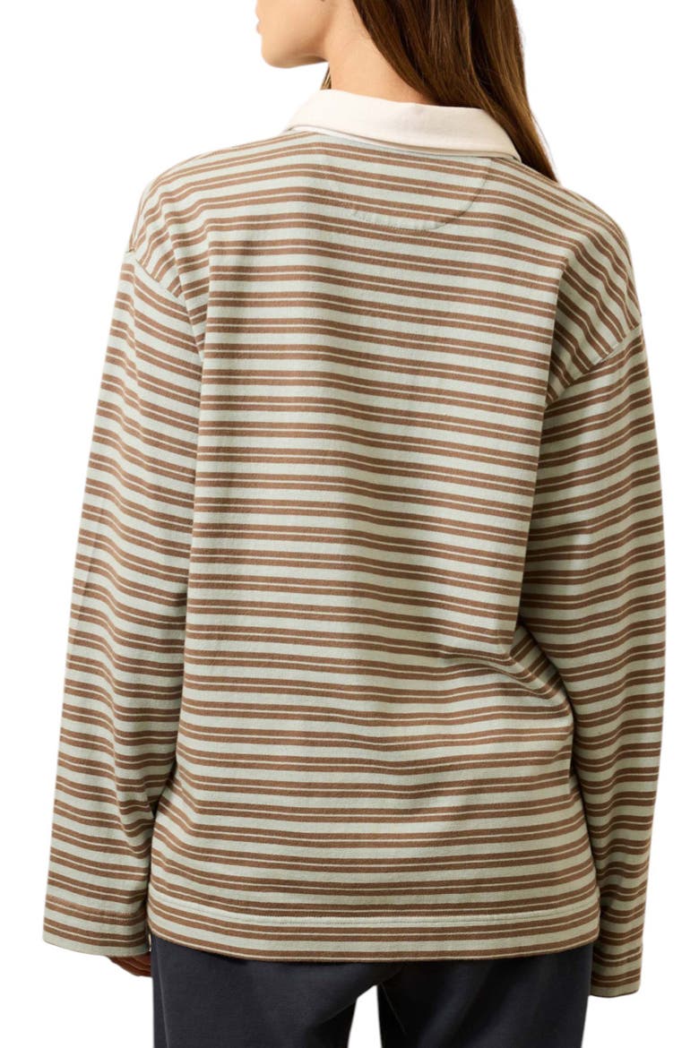Hometown Rugby Top, Alternate, color, LAKESHORE BAY STRIPE