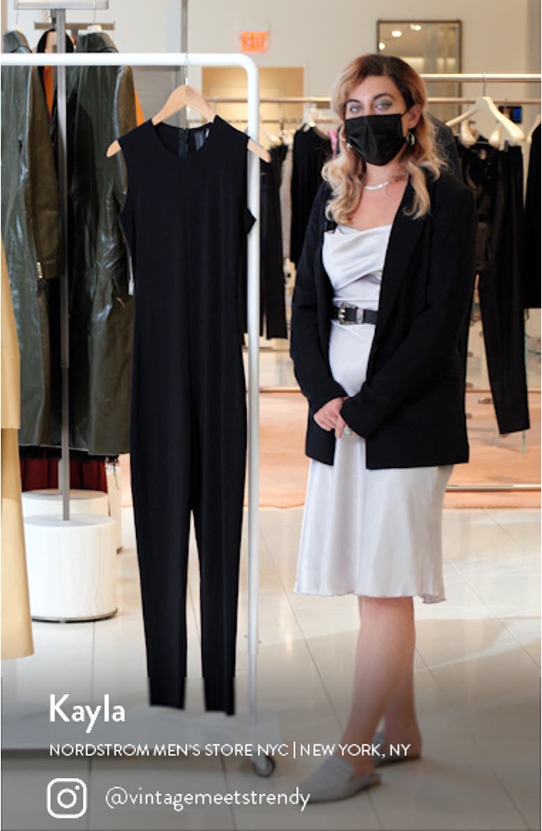 Sleeveless Catsuit Jumpsuit, sales video thumbnail