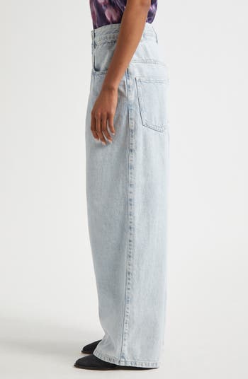 【関税&送料込】Marant Etoile Rachelle Jeans Isabel Marant Étoile Rachelle Pleated Jeans | Nordstrom