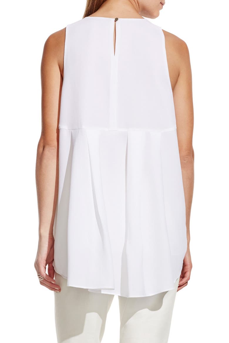 Sequin Front High/Low Blouse, Alternate, color, WHITE MULTI