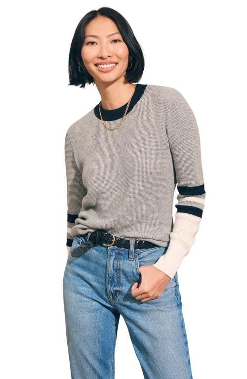 Faherty Throwback Crew Sweater In Multi