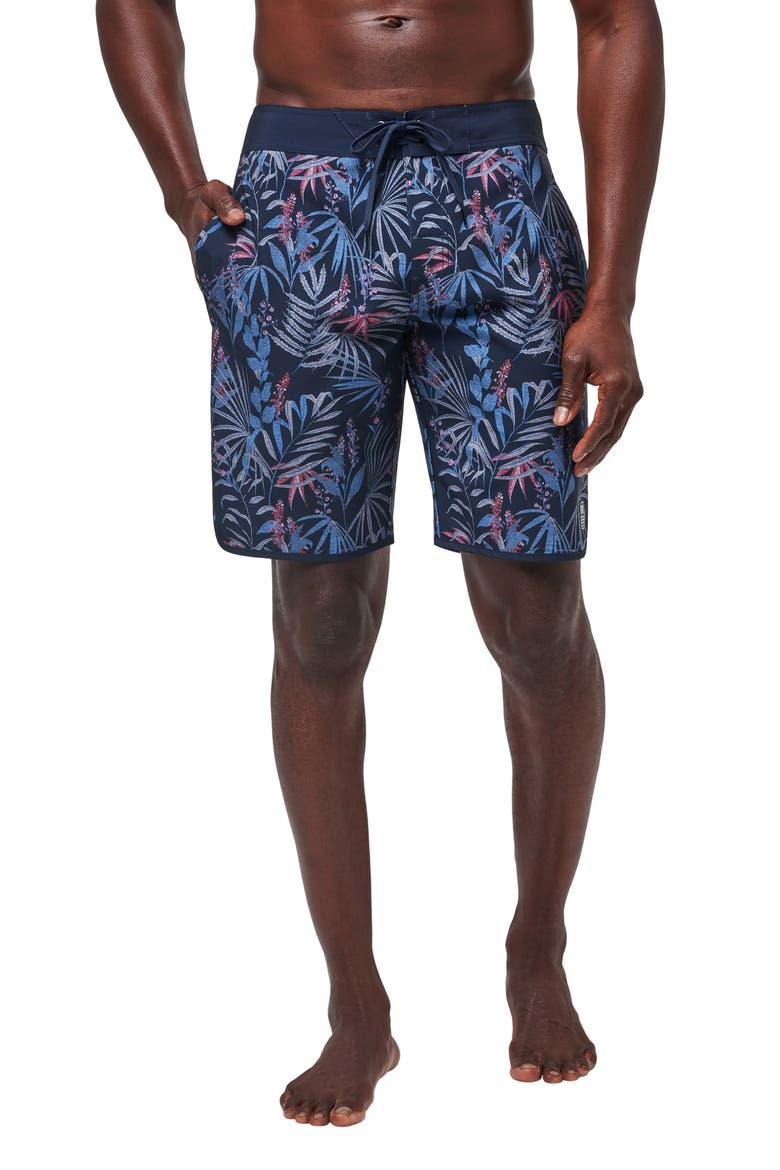 Cool as a Coconut Board Shorts, Main, color, TOTAL ECLIPSE