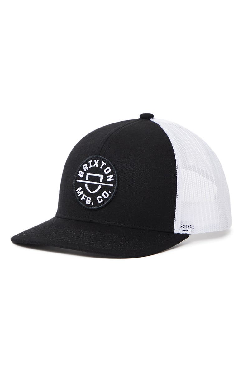 Brixton Crest Trucker Hat, Alternate, color,