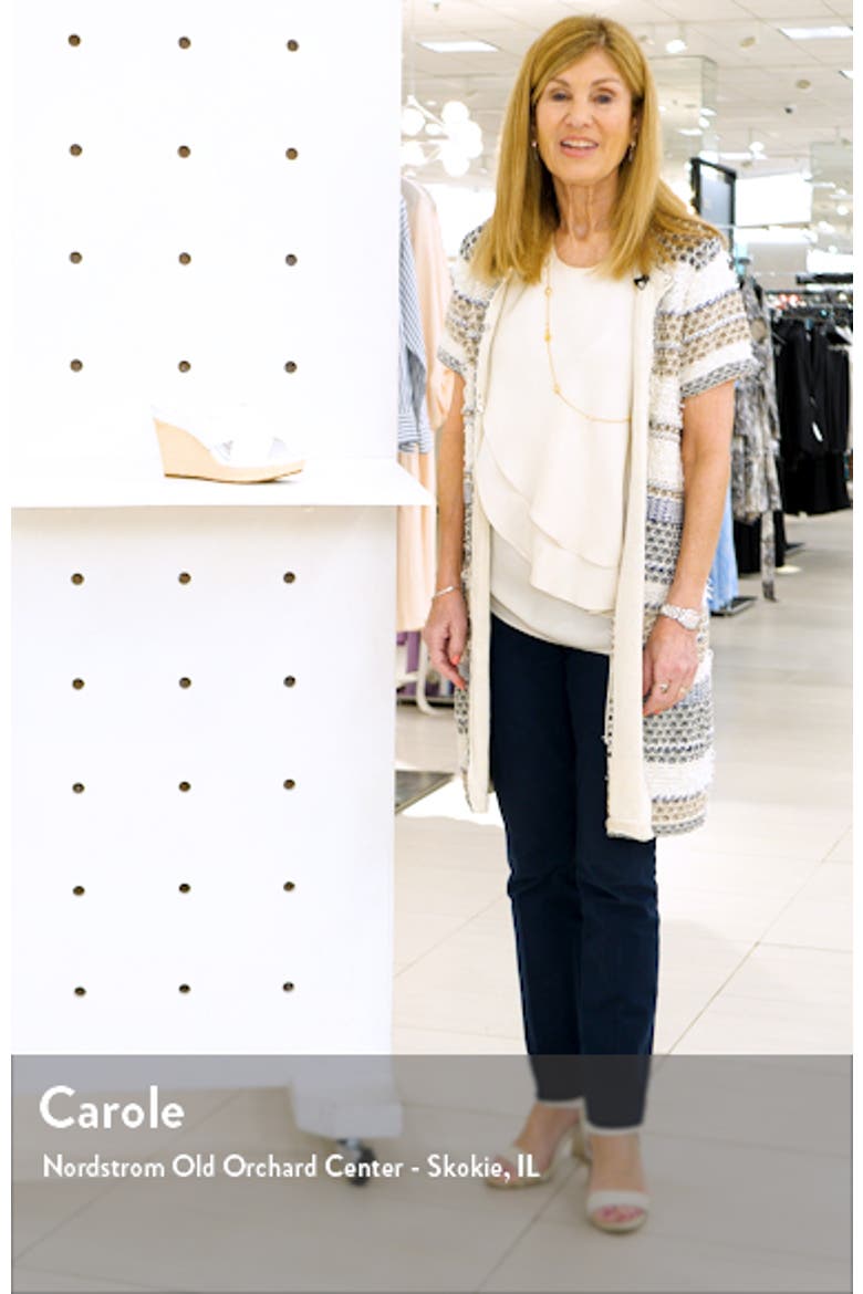 Jacolyn Wedge Slide Sandal video