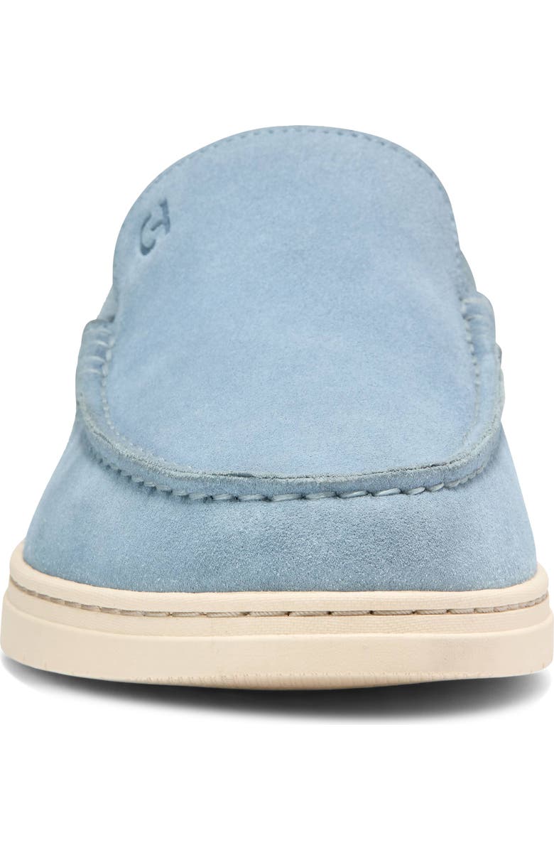 Cole Haan Greenwich Grand Venetian Loafer, Alternate, color, Dusty Blue Suede / Ivory