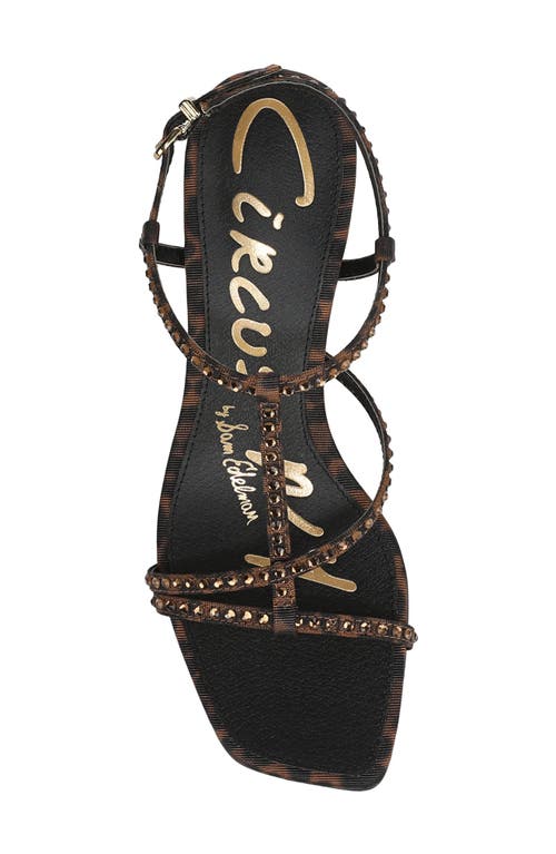Circus Ny By Sam Edelman Jaida Snakeskin Embossed Strappy Sandal In Multi