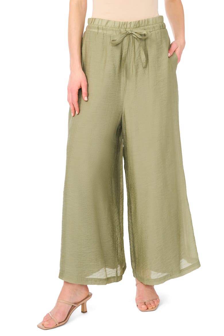 Wide Leg Pants, Main, color, OLIVE
