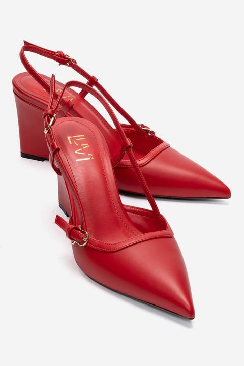 Celia Pointed Toe Wedge Pump