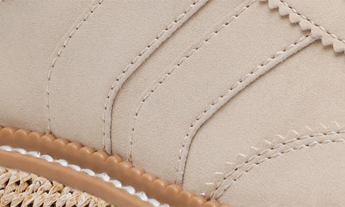 Dolce Vita Dv By Barkley Platform Woven Espadrille Sneaker In Dune