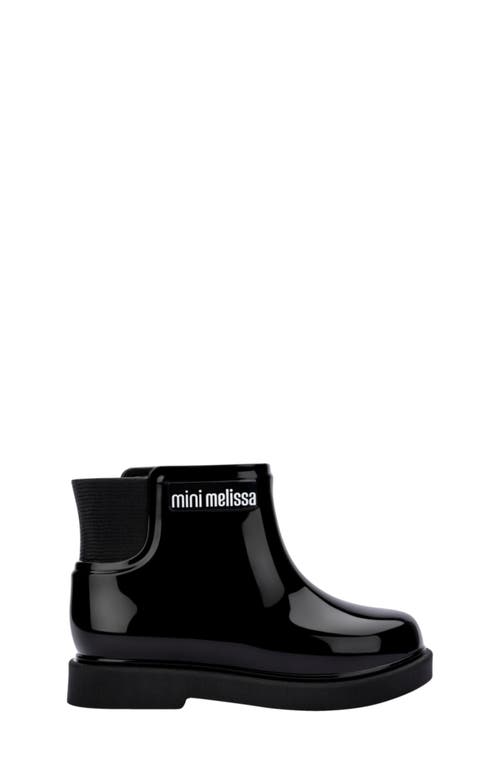 Mini Melissa Kids' Chelsea Boot In Black