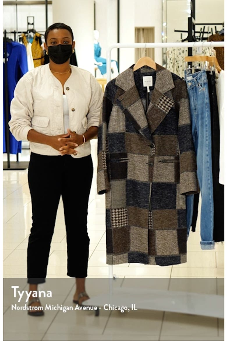 Walker Patchwork Longline Coat video