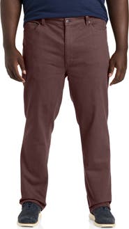 True Nation by DXL Athletic-Fit 5-Pocket Everyday Stretch Twill Pants