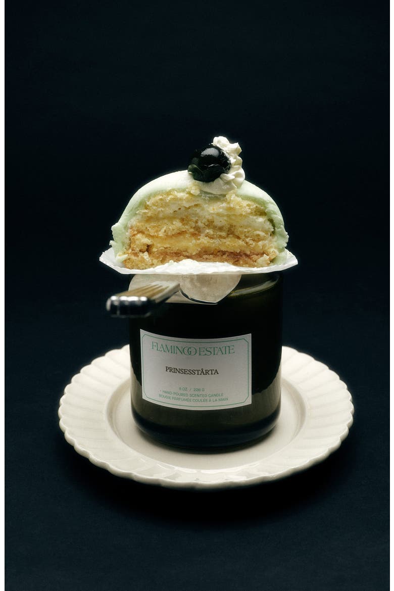 Prinsesstårta Candle, Alternate, color, GREEN