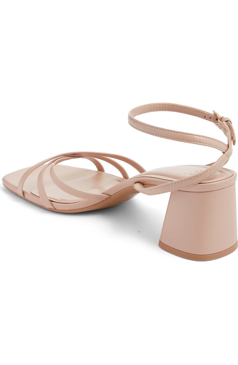 BP. Isabelle Heel Ankle Strap Sandal, Alternate, color, Tan Light