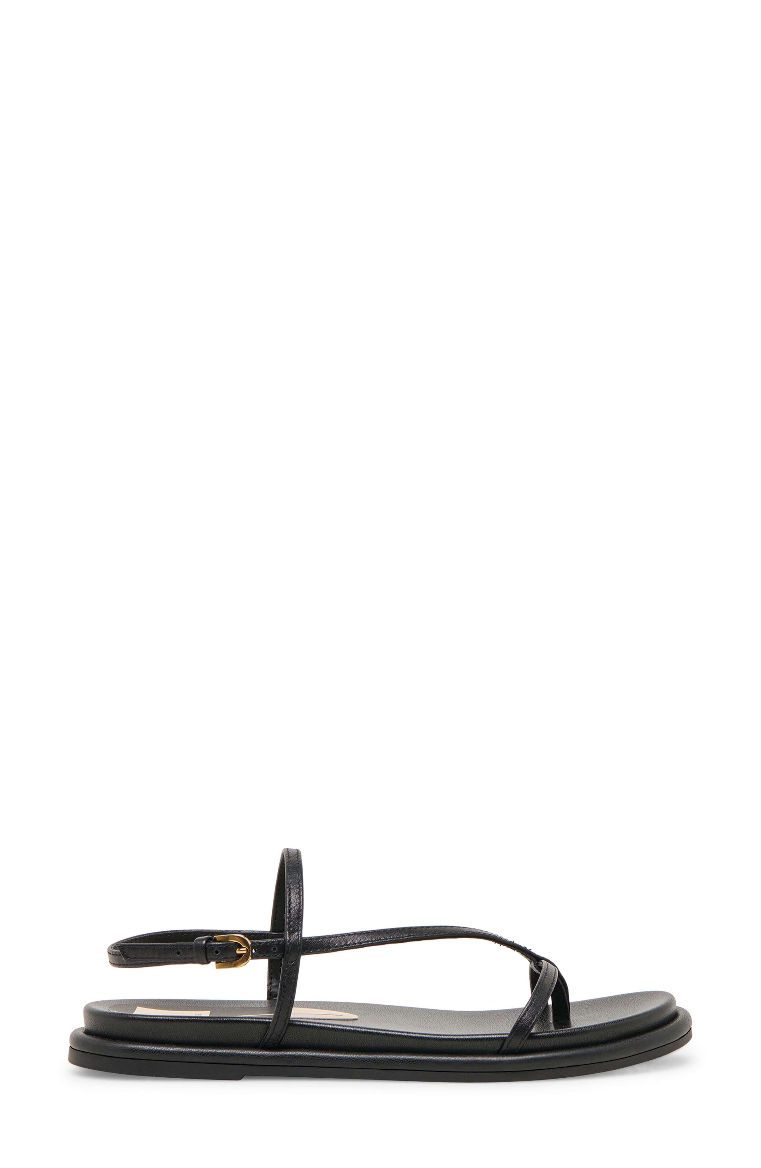 Dolce Vita Dallen Strappy Sandal, Alternate, color, Black Leather