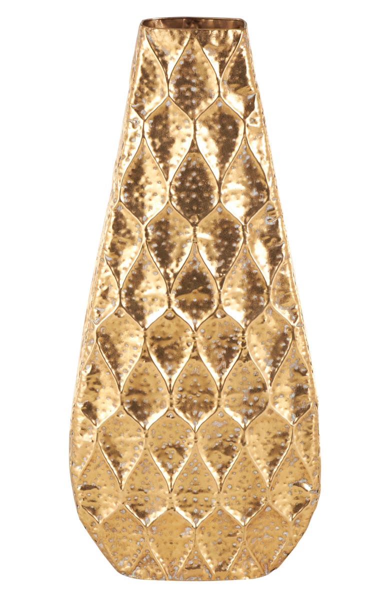 VIVIAN LUNE HOME Metal Vase, Alternate, color, 