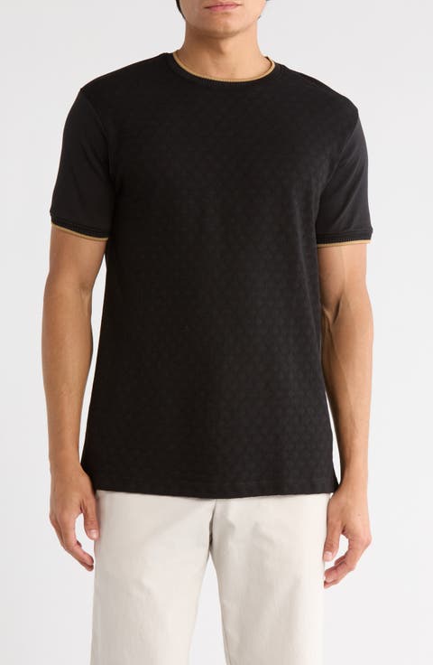 Texture Knit Crew T-Shirt