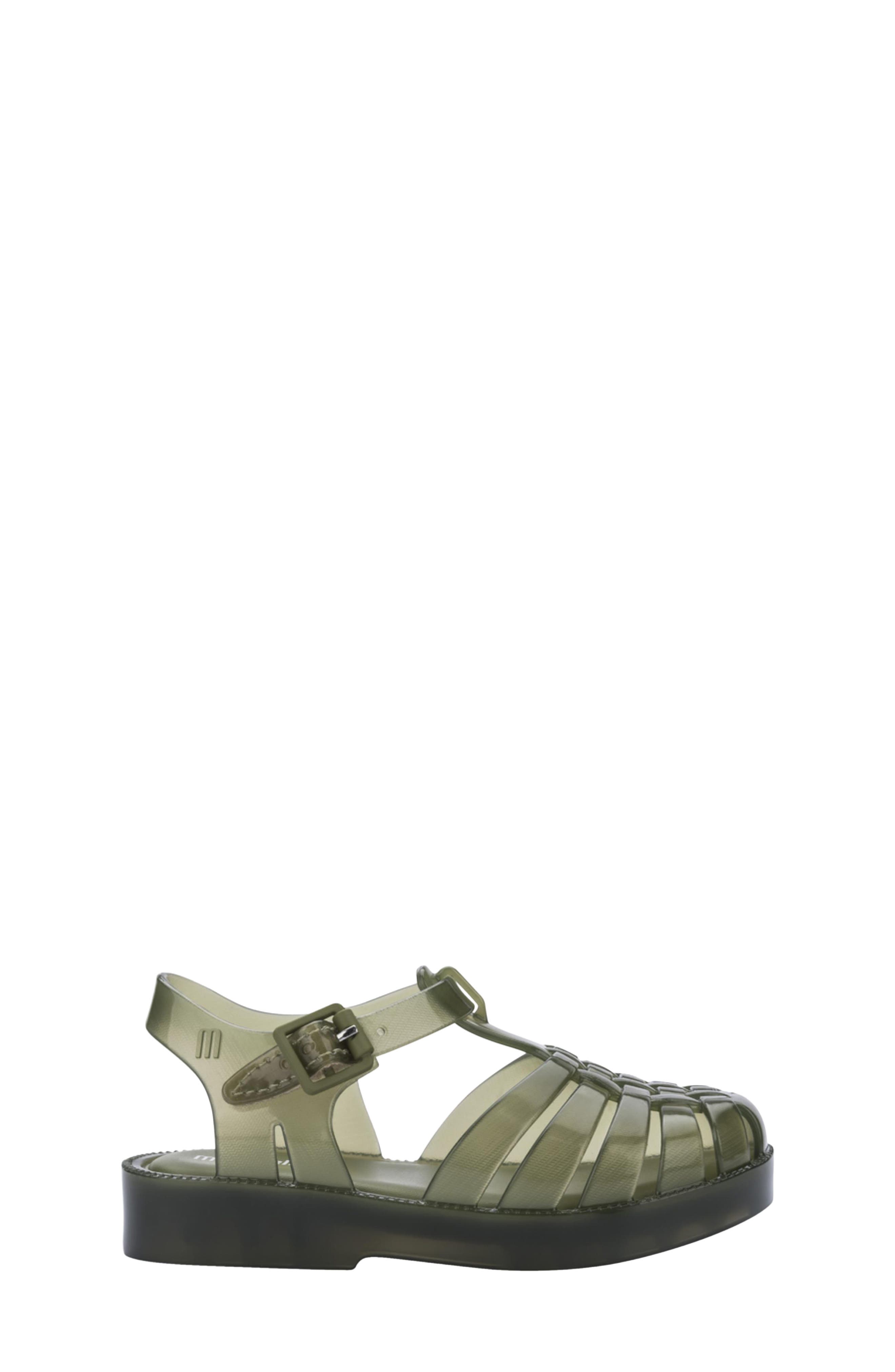 Possession Jelly Sandal, Alternate, color, TRANSPARENT GREEN