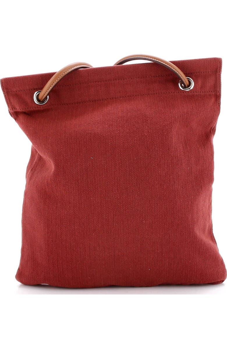 Pre-Owned Hermes Aline Bag Toile MM, Alternate, color, Rouge H