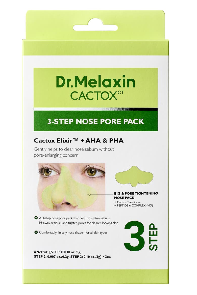 Cactox CT 3-Step Nose Pore Pack (Women) | Nordstrom