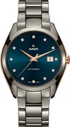 RADO HyperChrome Diamond Automatic Bracelet Watch, 42mm