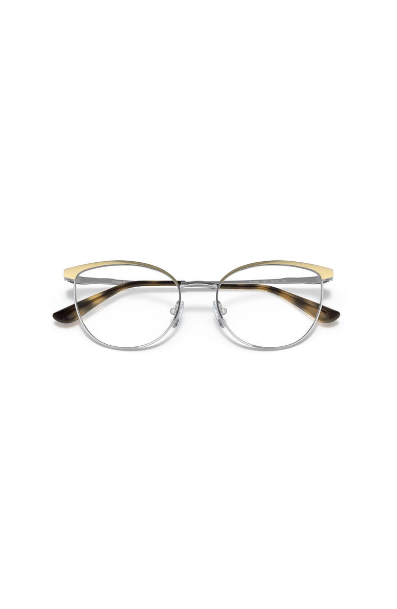 Vogue Eyewear 52mm Butterfly optical glasses, Alternate, color, Gold