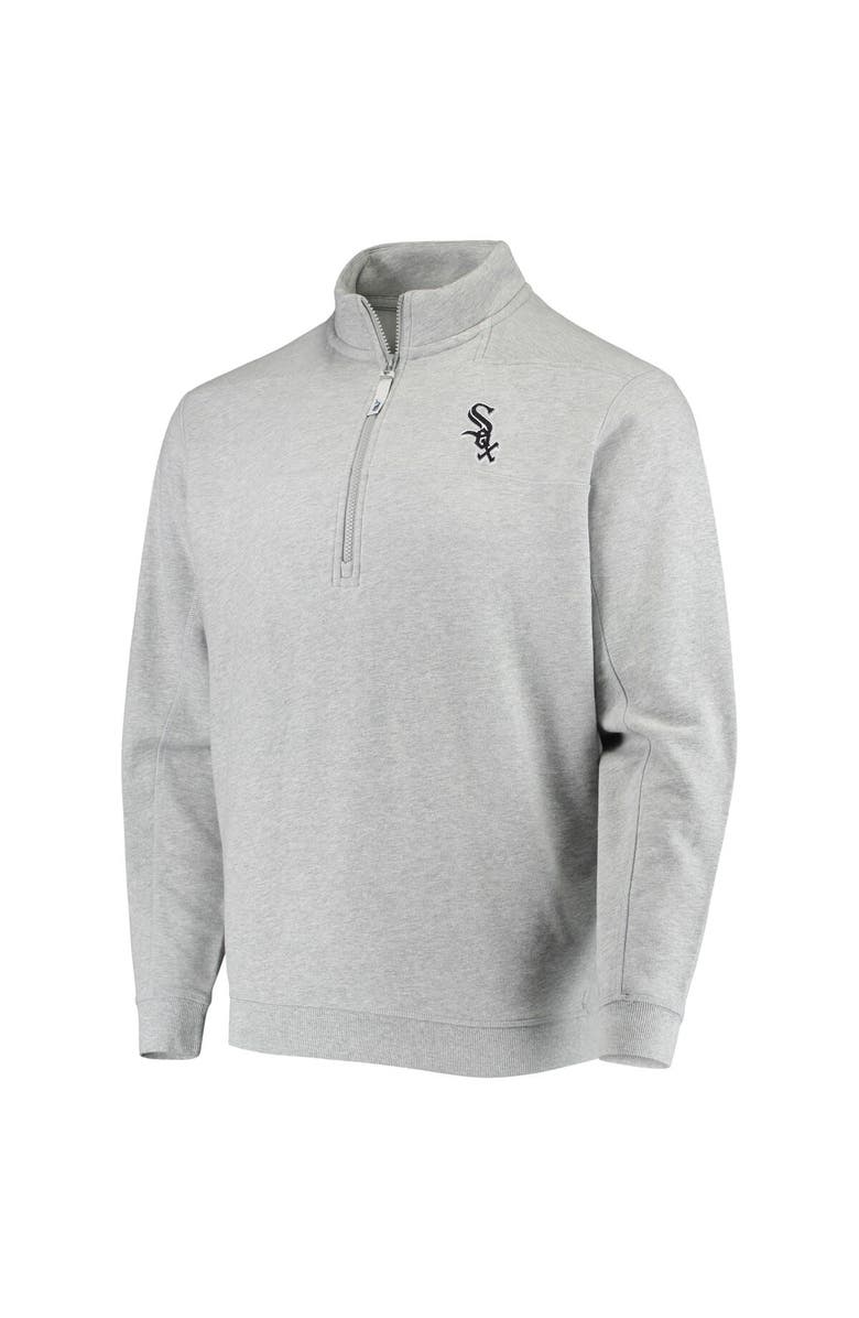 vineyard vines Men's Vineyard Vines Heather Gray Chicago White Sox Shep Shirt Quarter-Zip Sweatshirt, Alternate, color, Heather Gray