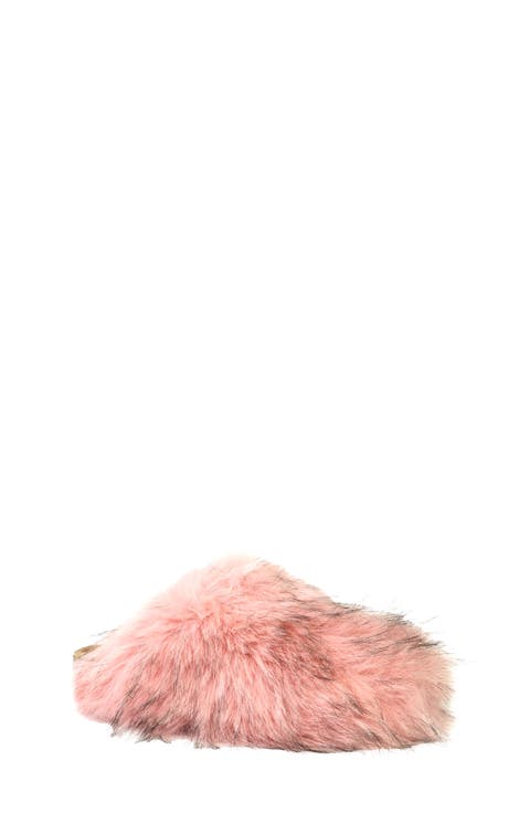 Kids' Lorena Faux Fur Slide