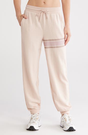 Yogalicious Terry Joggers In Neutral