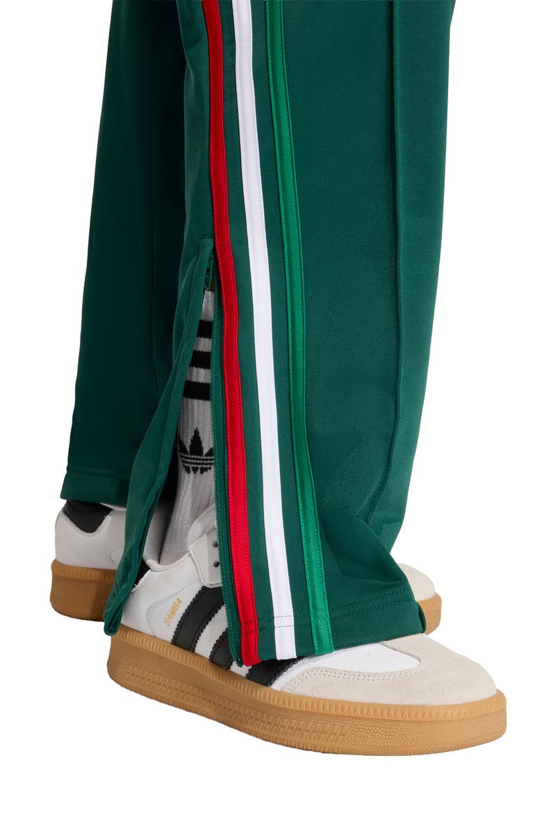 Firebird Recycled Polyester Track Pants, Alternate, color, TEAM GREEN/ WHITE/ SCARLET