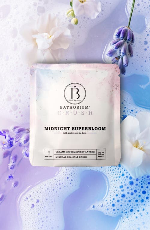 Bathorium Midnight Superbloom Crush Bath Soak In No Color