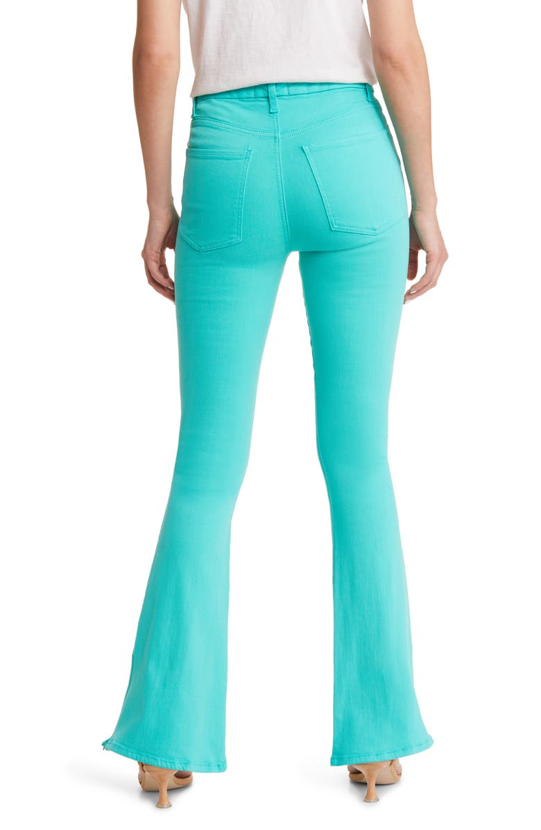 7 For All Mankind Ultra High Waist Skinny Bootcut Jeans, Alternate, color, 