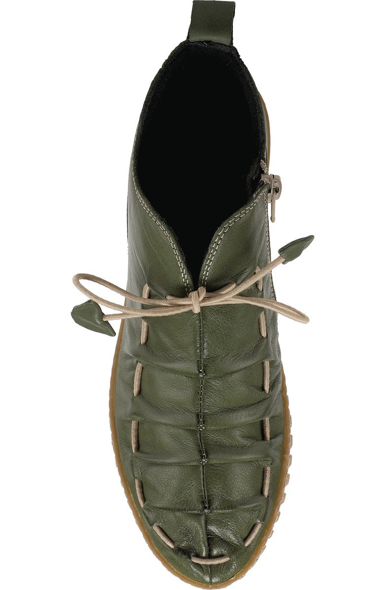 Spring Step Nespea Desert Bootie, Alternate, color, Olive Green