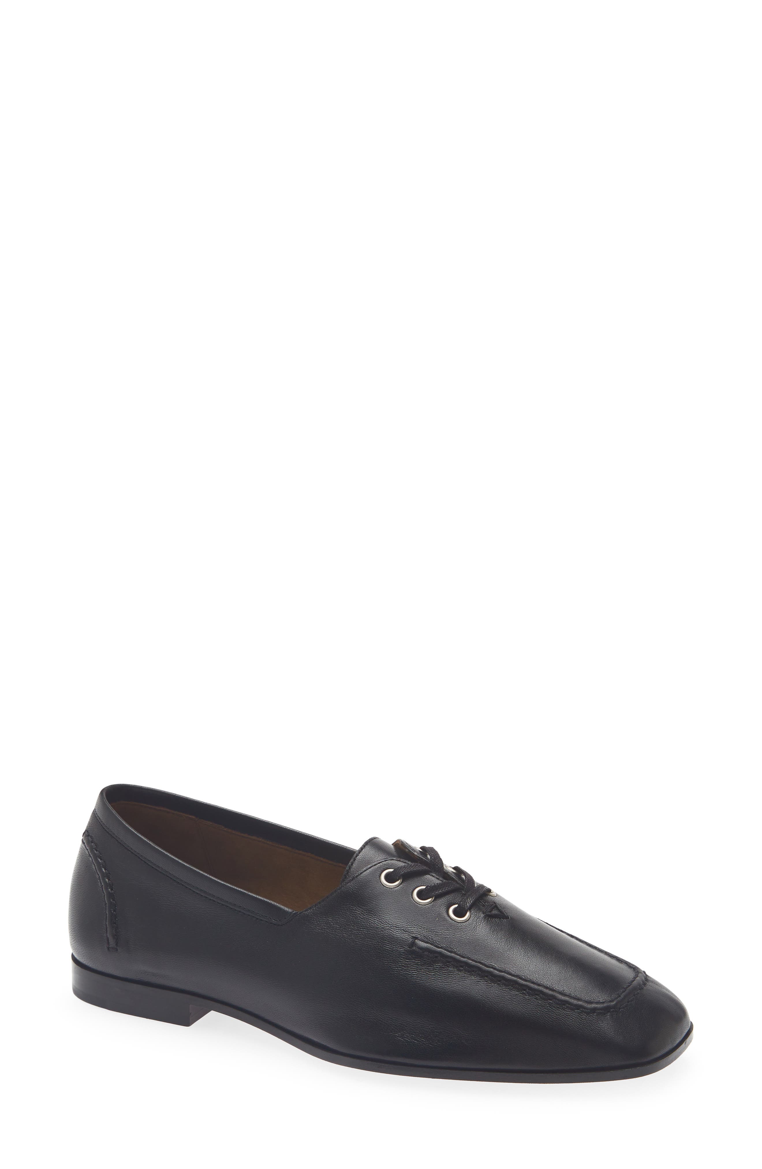 Lace Up Oxford, Main, color, 1000 BLACK