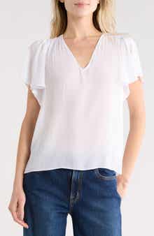 Ramy Brook Bronta V-Neck Top